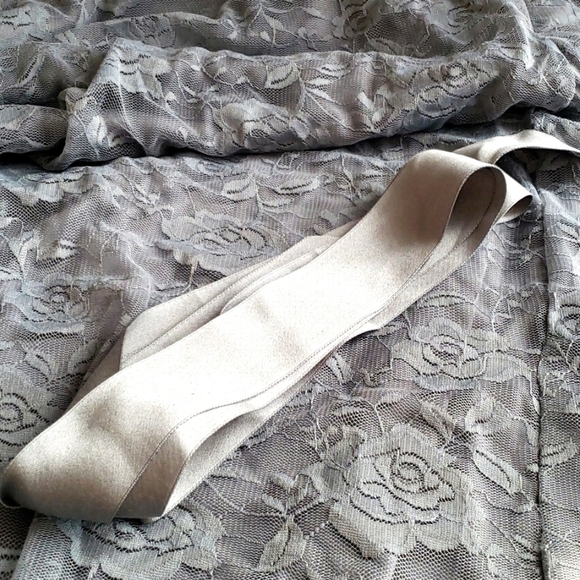 Dressystar Lace  Bridesmaid Dresses w/Sheer Neckline 3/4 sleeves in B-Grey 3XL - Picture 11 of 11